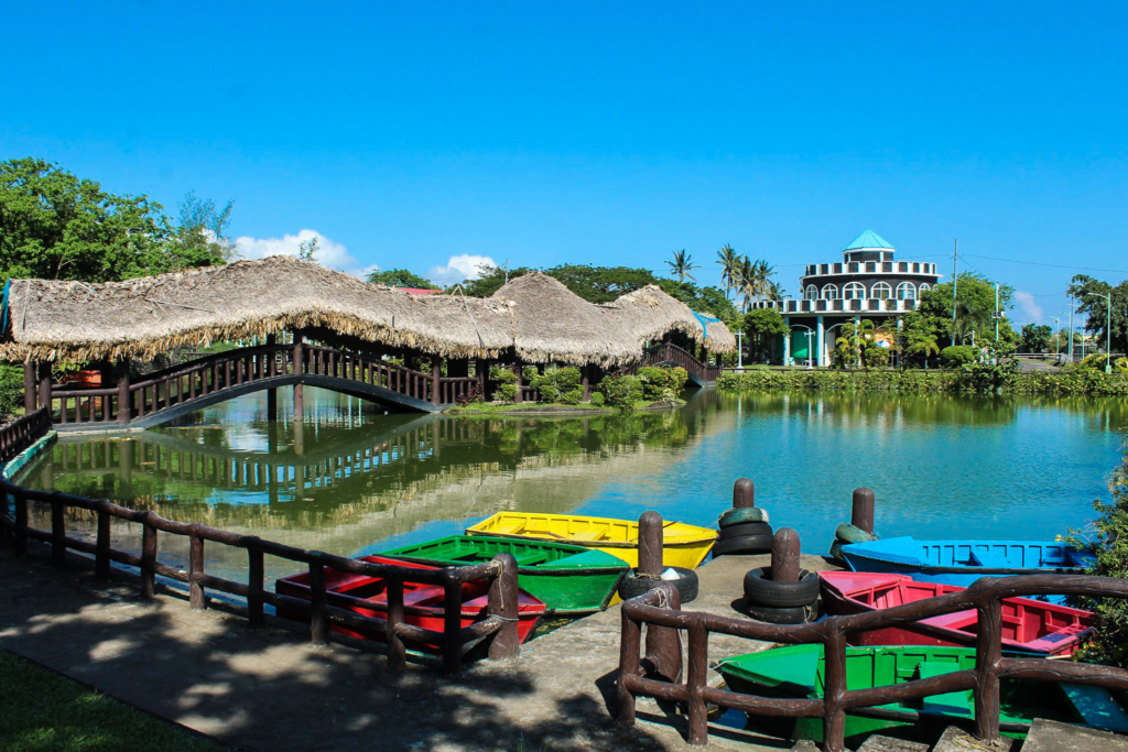 The lagoon is one of the highlights of Albay Park and Wildlife